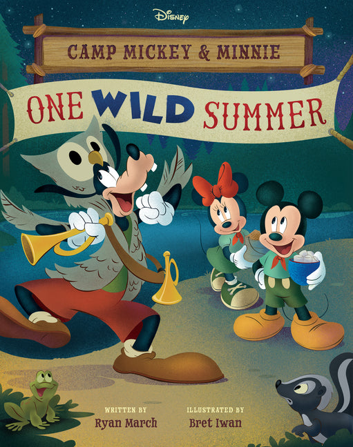 Book cover for Camp Mickey and Minnie: One Wild Summer