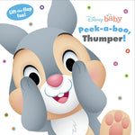 Book cover for Disney Baby: Peek a Boo, Thumper!
