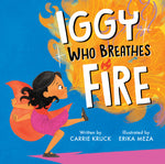 Book cover for Iggy Who Breathes Fire