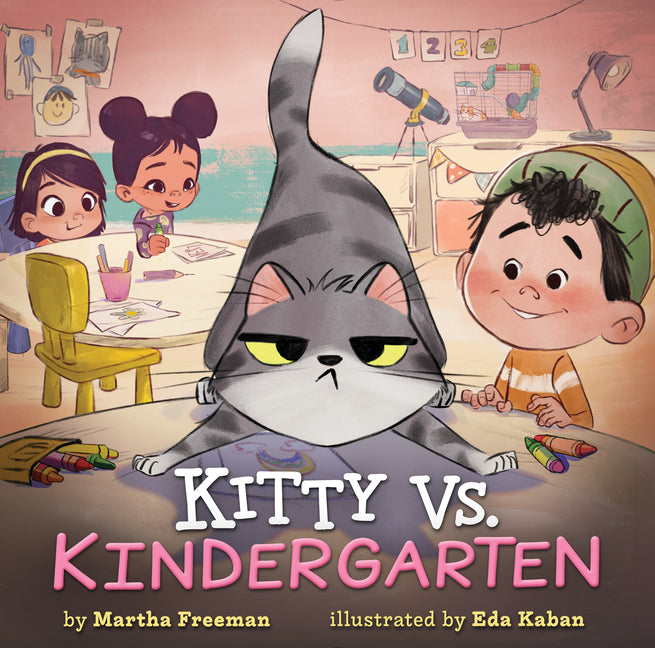 Book cover for Kitty vs. Kindergarten