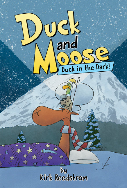 Book cover for Duck and Moose: Duck in the Dark!