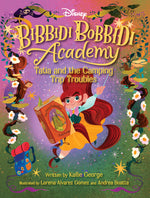 Book cover for Disney Bibbidi Bobbidi Academy #5: Tatia and the Camping Trip Troubles