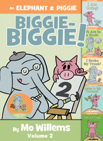 Book cover for Elephant and Piggie Biggie!