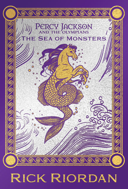 Book cover for Percy Jackson and the Olympians the Sea of Monsters Deluxe Collector's Edition