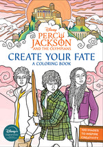 Book cover for Percy Jackson and the Olympians: Create Your Fate: A Coloring Book
