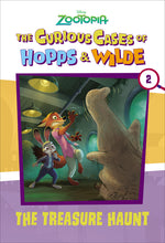 Book cover for Curious Cases of Hopps & Wilde #2: The Treasure Haunt (Disney Zootopia)