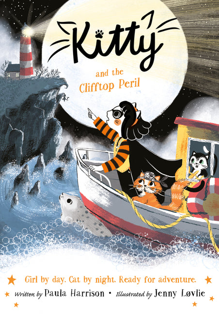 Book cover for Kitty and the Clifftop Peril: Volume 16
