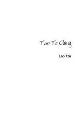 Book cover for Tao Te Ching