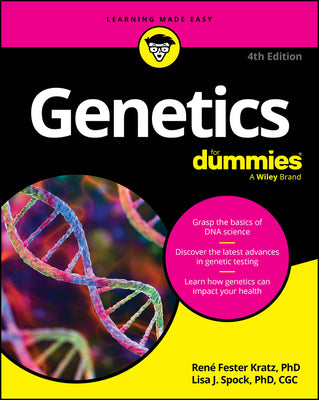 Book cover for Genetics for Dummies