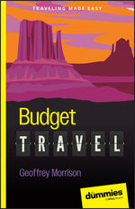 Book cover for Budget Travel for Dummies