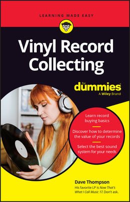 Book cover for Vinyl Record Collecting for Dummies