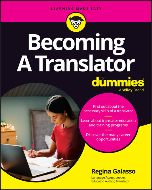 Book cover for Becoming a Translator for Dummies