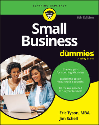 Book cover for Small Business for Dummies