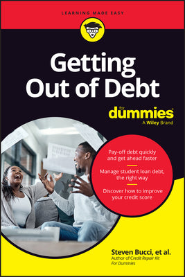 Book cover for Getting Out of Debt for Dummies