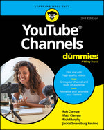 Book cover for Youtube Channels for Dummies
