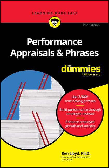 Book cover for Performance Appraisals & Phrases for Dummies