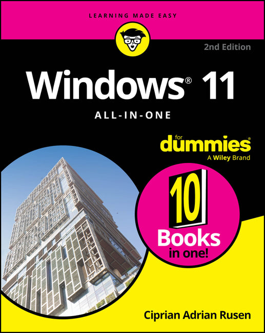 Book cover for Windows 11 All-In-One for Dummies, 2nd Edition