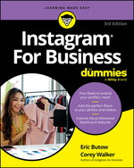 Book cover for Instagram for Business for Dummies