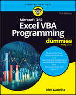 Book cover for Microsoft 365 Excel VBA Programming for Dummies