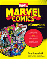 Book cover for Marvel Comics for Dummies