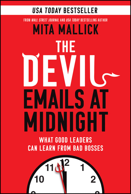 Book cover for Devil Emails at Midnight: What Good Leaders Can Learn from Bad Bosses