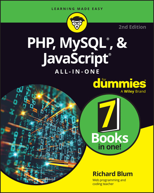 Book cover for Php, Mysql, & JavaScript All-In-One for Dummies