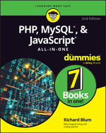 Book cover for Php, Mysql, & JavaScript All-In-One for Dummies