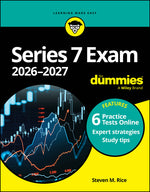 Book cover for Series 7 Exam 2026-2027 for Dummies