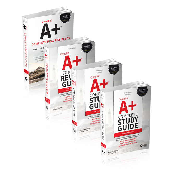 Book cover for Comptia A+ Complete Certification Kit: Core 1 Exam 220-1201 and Core 2 Exam 220-1202