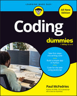Book cover for Coding for Dummies, All New Edition
