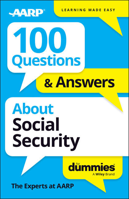 Book cover for 100 Questions & Answers about Social Security for Dummies