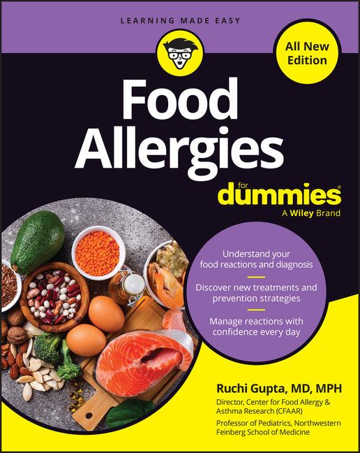 Book cover for Food Allergies for Dummies, All New Edition