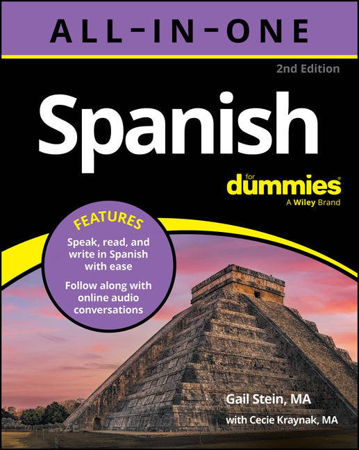 Book cover for Spanish All-In-One for Dummies (with Audio Online!)