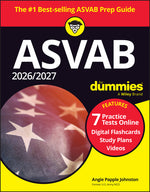 Book cover for 2026/2027 ASVAB for Dummies (+ 7 Practice Tests, Flashcards, & Videos Online)