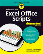 Book cover for Microsoft 365 Excel Office Scripts for Dummies