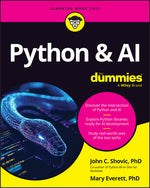 Book cover for Python & AI for Dummies