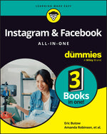 Book cover for Instagram & Facebook All-In-One for Dummies