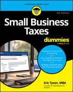 Book cover for Small Business Taxes for Dummies