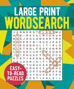 Book cover for Large Print Wordsearch: Over 250 Easy-To-Read Puzzles