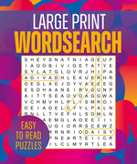 Book cover for Large Print Wordsearch: Over 250 Easy-To-Read Puzzles
