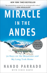 Book cover for Miracle in the Andes: 72 Days on the Mountain and My Long Trek Home