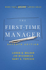 Book cover for The First-Time Manager