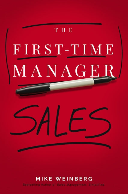 Book cover for First-Time Manager: Sales