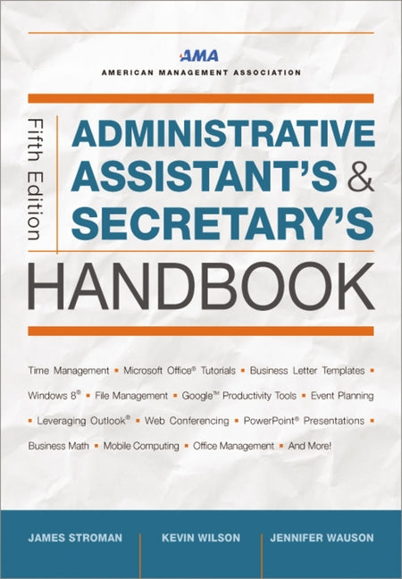 Book cover for Administrative Assistant's and Secretary's Handbook