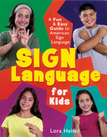 Book cover for Sign Language for Kids: A Fun & Easy Guide to American Sign Language