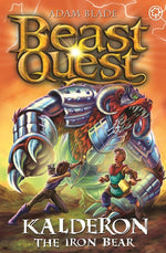 Book cover for Beast Quest: Kalderon the Iron Bear: Series 29 Book 1