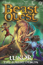 Book cover for Beast Quest: Lukor the Forest Demon: Series 29 Book 4
