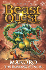 Book cover for Beast Quest: Makoro the Blinding Stinger: Series 30 Book 2