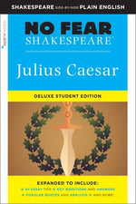 Book cover for Julius Caesar: No Fear Shakespeare Deluxe Student Edition: Volume 27