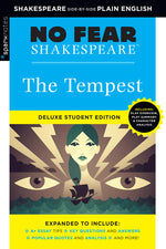 Book cover for Tempest: No Fear Shakespeare Deluxe Student Editions - Shakespeare Side-By-Side Plain English (Revised)
